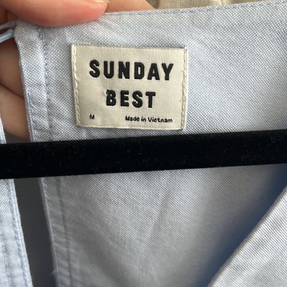 Aritzia Sunday Best Bell-Sleeve Dress - Picture 7 of 9